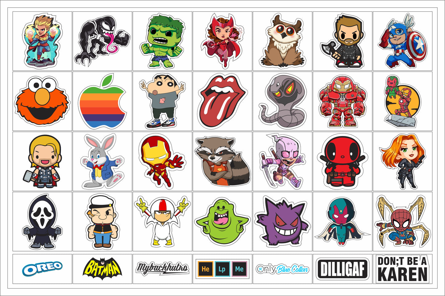 Stickora Mega 300 Sticker Bundle