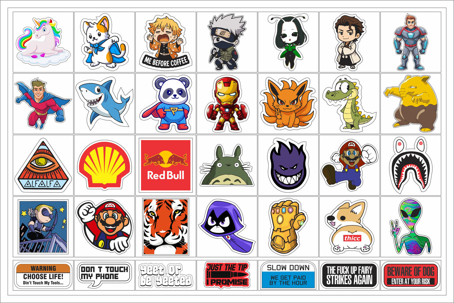 Stickora Mega 300 Sticker Bundle