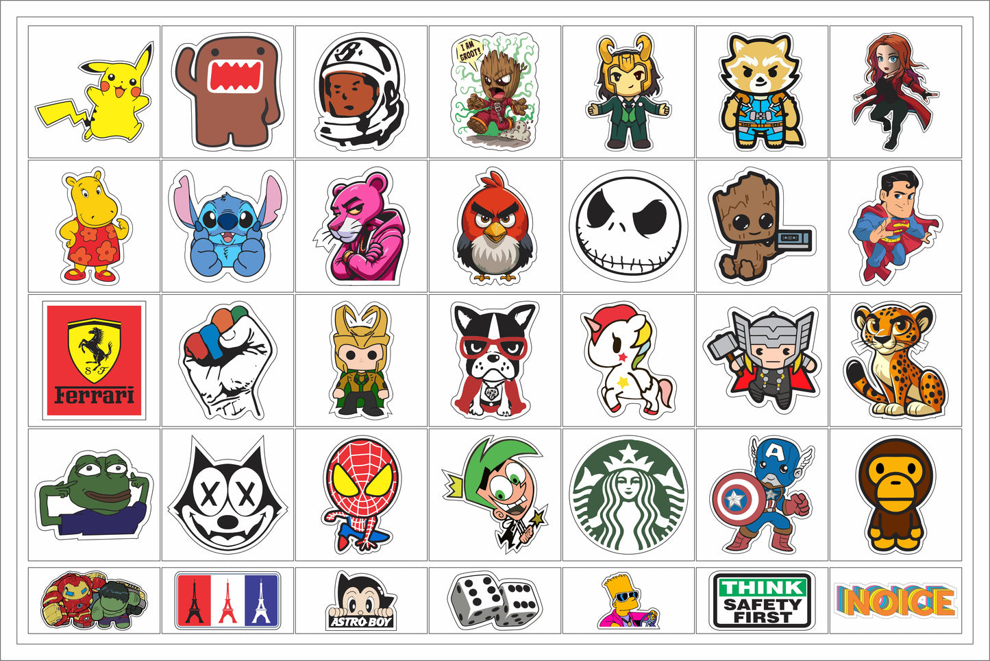 Stickora Mega 300 Sticker Bundle