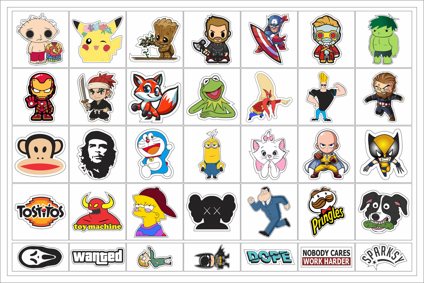 Stickora Mega 300 Sticker Bundle