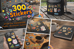 Stickora Mega 300 Sticker Bundle